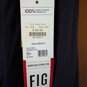 Fig Black Tunic